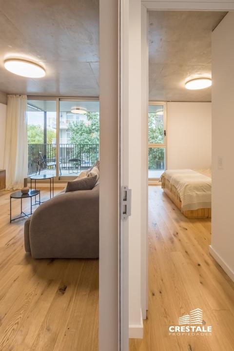 Departamento 1 dormitorio en venta Cafferata Y San Juan, Rosario. CBU39482 AP3978995 Crestale Propiedades
