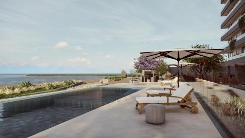 Departamento 2 dormitorios en venta Mirarío - Torre Aqua, San Lorenzo. CBU55028 AP5939024 Crestale Propiedades