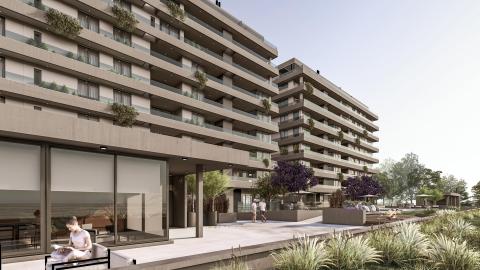 Departamento 2 dormitorios en venta Mirarío - Torre Aqua, San Lorenzo. CBU55028 AP5939024 Crestale Propiedades