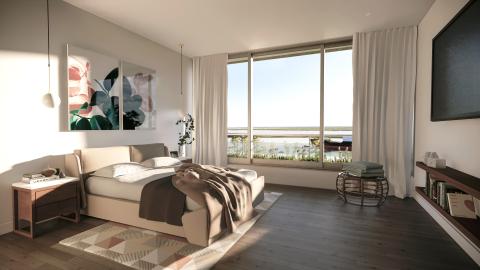 Departamento 2 dormitorios en venta Mirarío - Torre Aqua, San Lorenzo. CBU55028 AP5939024 Crestale Propiedades