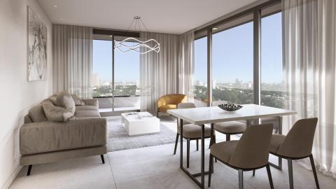 Departamento 2 dormitorios en venta Mirarío - Torre Aqua, San Lorenzo. CBU55028 AP5939024 Crestale Propiedades