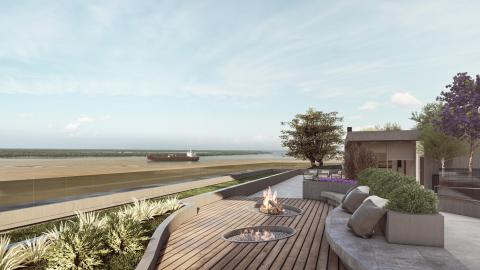 Departamento 2 dormitorios en venta Mirarío - Torre Aqua, San Lorenzo. CBU55028 AP5939024 Crestale Propiedades