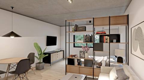 Departamento monoambiente en venta Italia 2800, Rosario. CBU59428 AP6475990 Crestale Propiedades