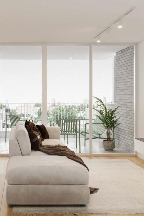 Departamento 1 dormitorio en venta Brown Y Callao, Rosario. CBU62491 AP6852239 Crestale Propiedades