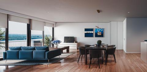 Departamento 2 dormitorios en venta Belgrano 100, Rosario. CBU63252 AP6935065 Crestale Propiedades