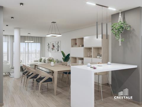 Departamento 3 dormitorios en venta Alvear Y Urquiza, Rosario. CBU63333 AP6947665 Crestale Propiedades