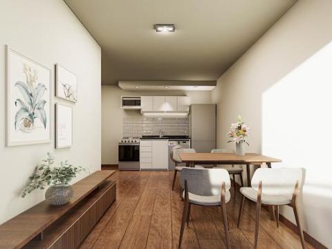 Departamento monoambiente en venta San Juan Y Rosas, Rosario. CBU63358 AP6948508 Crestale Propiedades
