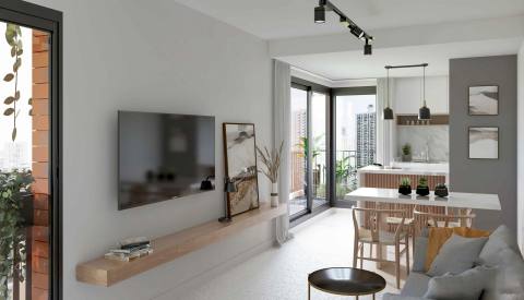 Departamento 2 dormitorios en venta Crespo Y Montevideo, Rosario. CBU63578 AP6982256 Crestale Propiedades