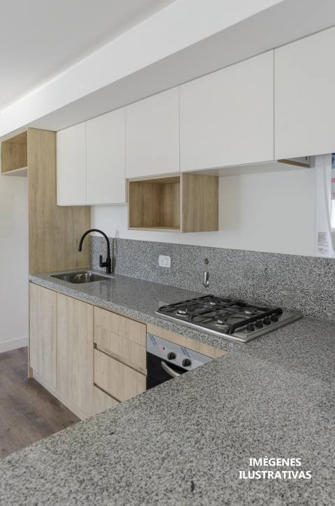 Departamento 2 dormitorios en venta Callao Y Urquiza, Rosario. CBU63622 AP6990073 Crestale Propiedades