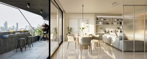 Departamento 1 dormitorio en venta Ituzaingo Y Dorrego, Rosario. CBU64219 AP7047531 Crestale Propiedades