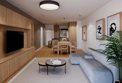 Departamento 2 dormitorios en venta Juan Manuel De Rosas Y Córdoba, Rosario. CBU64901 AP7122352 Crestale Propiedades