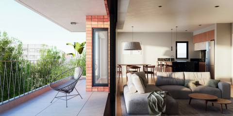 Departamento 1 dormitorio en venta San Luis 2500, Rosario. CBU65364 AP7183733 Crestale Propiedades