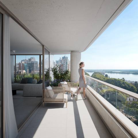 Departamento 1 dormitorio en venta Aurora, Rosario. CBU66007 AP7267150 Crestale Propiedades