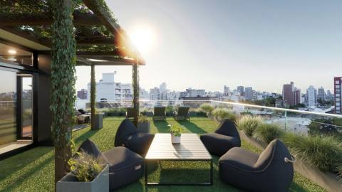 Departamento 1 dormitorio en venta Av. Francia Y Zeballos, Rosario. CBU66337 AP7312226 Crestale Propiedades