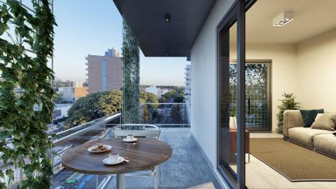 Departamento 1 dormitorio en venta Av. Francia Y Zeballos, Rosario. CBU66337 AP7312226 Crestale Propiedades