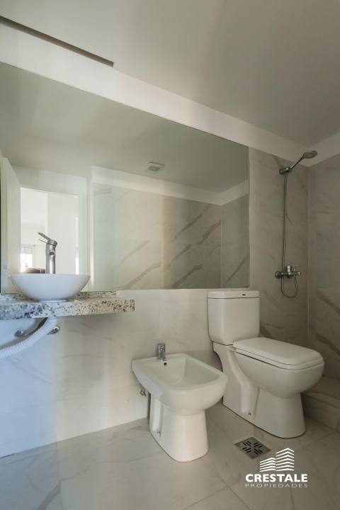 Departamento 2 dormitorios en venta Alem Y Montevideo, Rosario. CBU43321 AP4352875 Crestale Propiedades