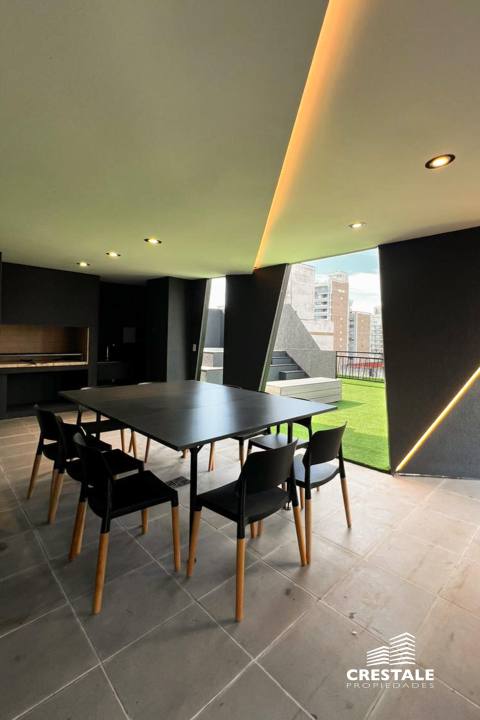 Departamento 2 dormitorios en venta Alem Y Montevideo, Rosario. CBU43321 AP4565735 Crestale Propiedades
