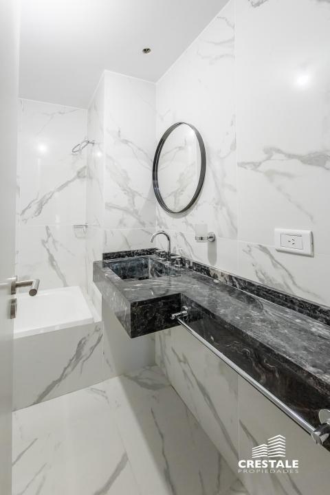 Departamento 1 dormitorio en venta Moreno Y Salta, Rosario. CBU55659 AP6030239 Crestale Propiedades
