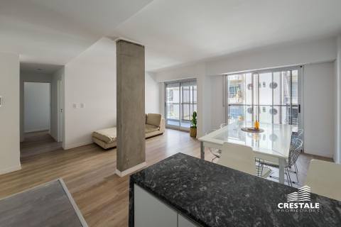Departamento 2 dormitorios en venta Alem Y Montevideo, Rosario. CBU43321 AP6057348 Crestale Propiedades