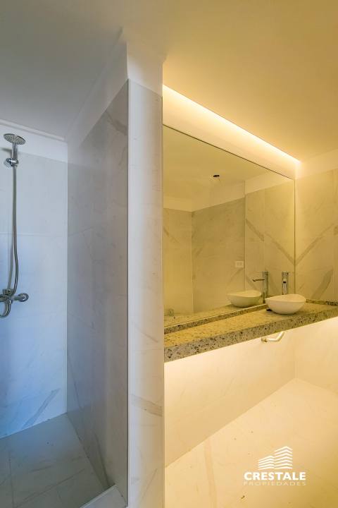 Departamento 1 dormitorio en venta Alem Y Montevideo, Rosario. CBU43321 AP6091043 Crestale Propiedades