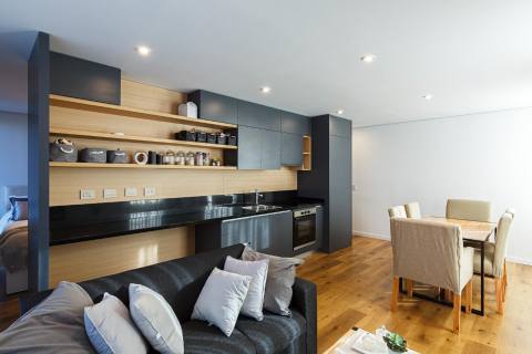 Departamento 1 dormitorio en venta Aldea Dock Trade, Rosario. CBU39307 AP6295129 Crestale Propiedades