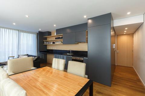 Departamento 1 dormitorio en venta Aldea Dock Trade, Rosario. CBU39307 AP6295129 Crestale Propiedades
