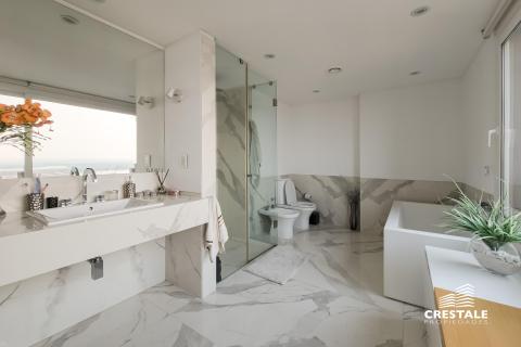 Departamento 3 dormitorios en venta Quinquela Plaza, Rosario. CBU16316 AP6300979 Crestale Propiedades