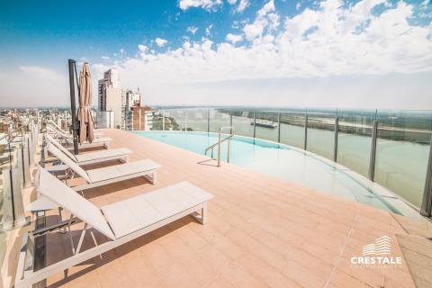 Departamento 3 dormitorios en venta Quinquela Plaza, Rosario. CBU16316 AP6300979 Crestale Propiedades