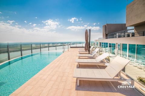 Departamento 3 dormitorios en venta Quinquela Plaza, Rosario. CBU16316 AP6300979 Crestale Propiedades