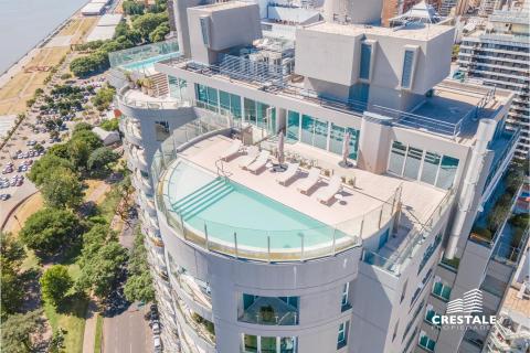 Departamento 3 dormitorios en venta Quinquela Plaza, Rosario. CBU16316 AP6300979 Crestale Propiedades