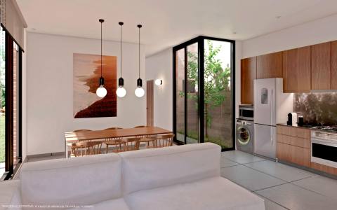 Casa 2 dormitorios en venta Eco Tierra - Pueblo Esther, Pueblo Esther. CHO6480457 Crestale Propiedades