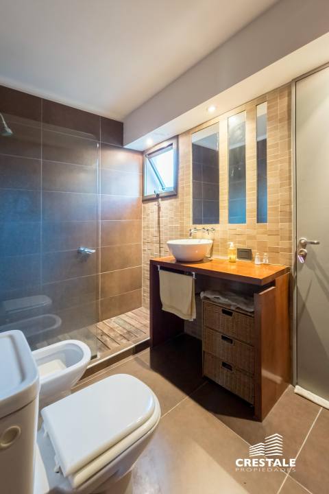 Casa 2 dormitorios en venta Los Álamos Club De Campo, Ibarlucea. CHO6921109 Crestale Propiedades