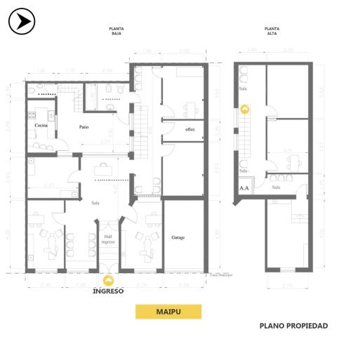 Casa 8 dormitorios en venta Maipú 1800, Rosario. CHO6963674 Crestale Propiedades