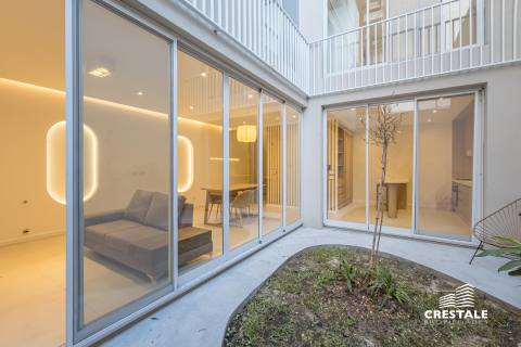 Departamento de pasillo 3 dormitorios en venta Balcarce Y Zeballos, Rosario. CHO7056368 Crestale Propiedades